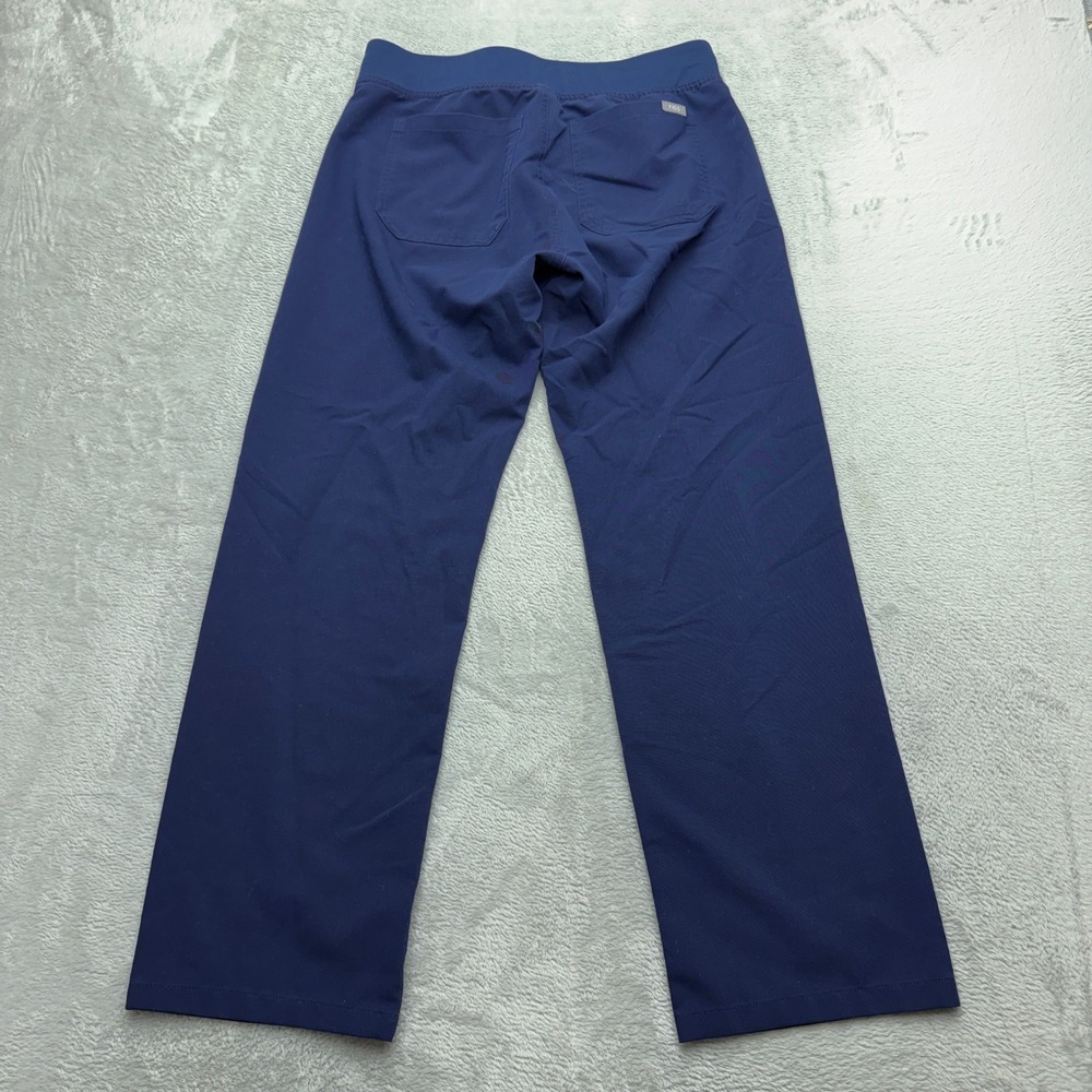 FIGS Technical Collection Scrub Pants Womens S Straight Leg Navy Blue T21003P - Picture 2 of 8